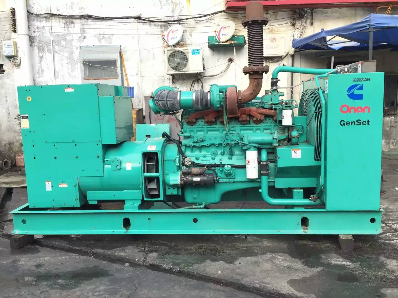 福海租赁发电机-柴油发电机不正常冒烟的原因